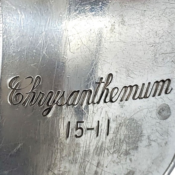 S. Kirk & Son Sterling Silver Chrysanthemum Cuff Bracelet #21555 - Picture 7 of 10